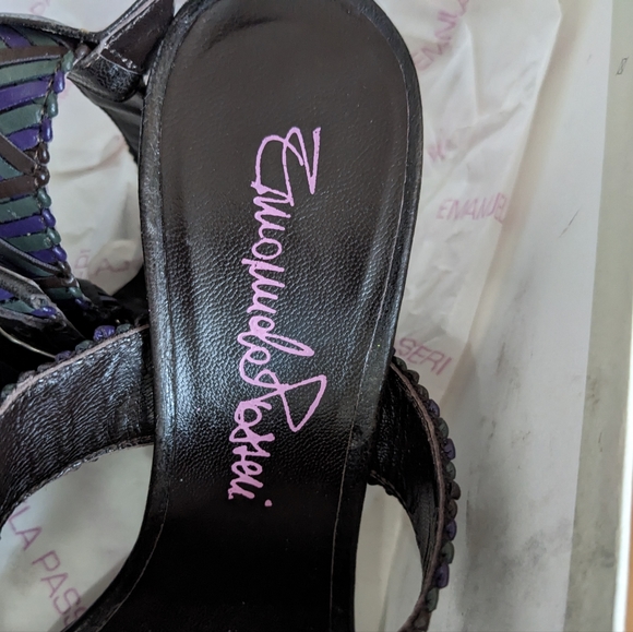 Double Strap Chunky Heel Platform Sandals - Picture 11 of 12